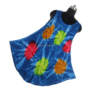 Vestido Largo Maxi de Fiesta para Mujer, Verano 2026, Sexy, Cuello Redondo, Estampado Tie Dye, Estilo Bohemio Gitano, Vestido de Rayón para la Noche - Product Image 1