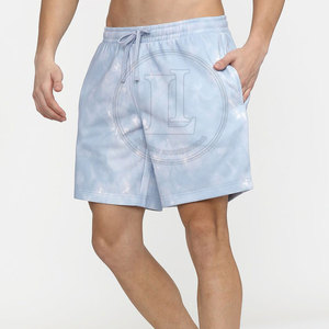 Pantalones Cortos Casuales para Hombre de Alta Calidad, 100% Algodón, Tela de Lona Transpirable, Cierre con Cordón, para Entrenamiento, Fitness y Viajes - Product Image 2