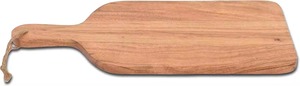 Planche à découper en bois de manguier naturel avec poignée intégrée, écologique, épaisseur 1,5 cm, passe au lave-vaisselle - Product Image 5
