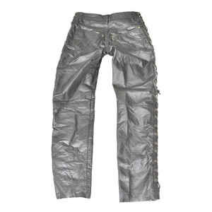 Leather Pants <b>Slim</b> Fit <b>Jogger</b> Tight Leather Pant Middle Waist Man Custom Made Leather Men Wholesale Price Leather Pant - Product Image 2