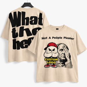 T Shirts Custom Logo Oversized <b>Plus</b> <b>Size</b> Sports T-Shirt Blank for Men Hip Hop Drop Shoulder Round Neck Tshirt - Product Image 1