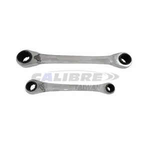 Calibre 8*10-12*13mm 4 trong 1 đảo ngược đôi kết thúc ratcheting Hộp cờ lê Ratchet cờ lê Bộ