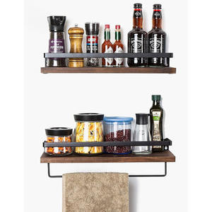 Étagère murale avec barre porte-serviettes - Product Image 1