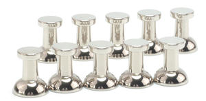 Chincheta magnética de tamaño pequeño para oficina, pasador de metal permanente con nota magnética para usar en paredes u otras superficies - Product Image 5