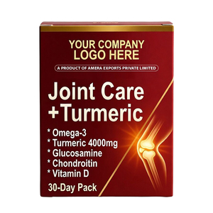 Cápsulas de Suplemento para el Cuidado de las Articulaciones con Cúrcuma, Glucosamina, Condroitina, Omega 3, Certificación GMP, Marca Privada OEM - Product Image 5