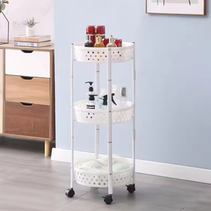 ชั้นวางของดีไซน์ทันสมัยสำหรับจัดเก็บของในบ้าน ตัวจัดระเบียบอเนกประสงค์สำหรับห้องครัวและพื้นที่ใช้สอย - Product Image 4