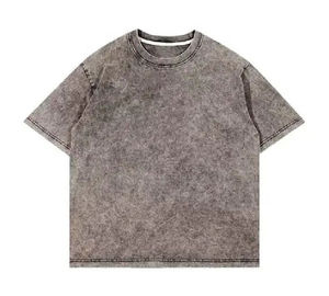 <b>Men's</b> <b>Tie</b>-Dye Short Sleeve T-Shirt O-Neck Regular Fit Casual Style Jersey Fabric 100% Cotton <b>Black</b> Gray Pattern - Product Image 5