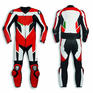 OEM Service High Quality Windproof Motorbike Leather Suit for Custom Made Safety Wear <b>Biker</b> Racing with Customized Color & Logo - Product Image 4