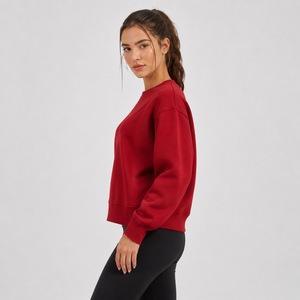 Sudadera para mujer, material de calidad duradera, sensación suave y cómoda, atuendo informal elegante, ligera, transpirable, esencial para el guardarropa diario - Product Image 4