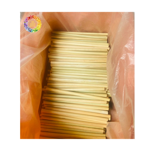 Fabricant de pailles à boire en bambou de qualité supérieure, emballage personnalisé OEM disponible, pailles en bambou naturelles biodégradables à bon prix - Product Image 1