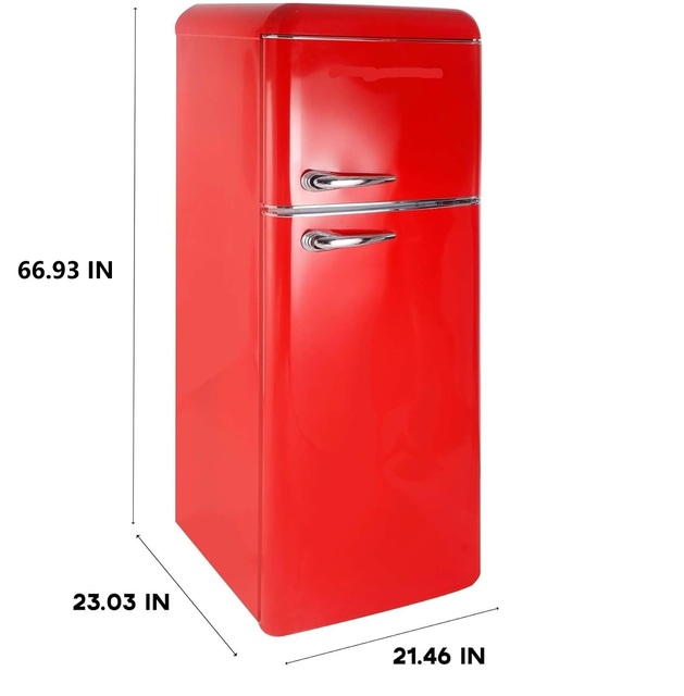 255L/9.0CU.FT RETRO Refrigerator