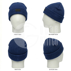 Gorros de Punto Unisex 2026, 100% Acrílicos, con Parche de Logotipo Personalizado, Gorro de Invierno, Gorra para Exteriores, Gorros Cálidos de Punto - Product Image 6
