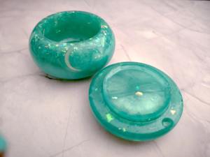 Caja de Joyería de Resina Floral Hecha a Mano, Premium y Personalizada, Organizador Decorativo para Guardar Objetos Pequeños, Estuche de Regalo de Resina para Joyas - Product Image 4