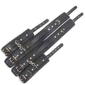 Tobilleras de Cuero Impermeables con Hebillas Reforzadas para Adultos - Product Image 3