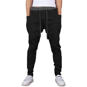 Pantalon de jogging décontracté de haute qualité avec logo personnalisé, couleur unie, pour hommes, pantalon de fitness, pantalon de danse hip-hop, pantalon de jogging, pantalon de survêtement - Product Image 5