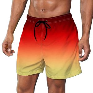 Shorts de sport pour hommes en maille solide, séchage rapide, légers, respirants, pour la course à pied, la salle de sport, l'entraînement sportif, été - Product Image 5