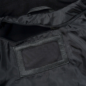 Chaquetas Universitarias de Lana para Hombre, Estilo Bomber, con Parches Bordados, Ropa de Invierno de Moda, OEM - Product Image 6