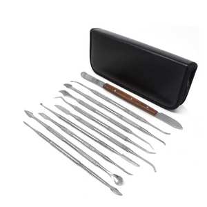 Espátulas de Modelado de Cera Dental LeCron, Kit de Herramientas de Escultura para Técnicos de Laboratorio Quirúrgico, Instrumentos de Acero - Product Image 2