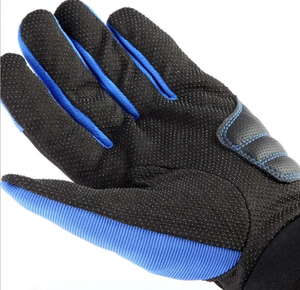 Gants de cyclisme unisexes à doigts entiers, noirs, bleus, rouges, en maille respirante, antidérapants, pour les sports de plein air et le cyclisme - Product Image 5
