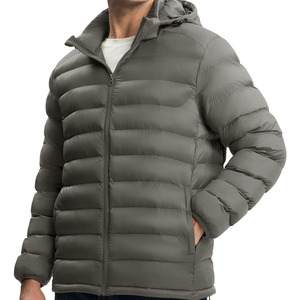 water resistant Custom Logo Bubble <b>Clothes</b> Men Puffer Oversized Winter Thick Warm good fabric <b>clothes</b> Puffer outdoor Jackets - Product Image 1