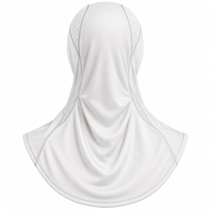 Running Gym Athletic <b>Sports</b> <b>Hijab</b> Breathable Nylon Spandex UV Protection Modest Headscarf Wholesale - Product Image 2
