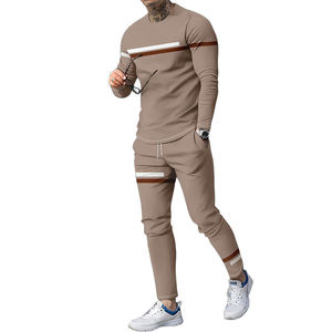 Survêtement imprimé à capuche haute performance pour homme, grande taille, 100 % coton, écologique, respirant et anti-humidité en polaire - Product Image 5