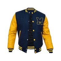 Blouson de baseball universitaire New York en gros, avec broderie personnalisée de lettres et logo frontal, pour équipes, écoles, clubs, fabricant en gros, pour hommes