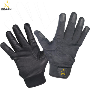 Batting Gloves for <b>Baseball</b> or Softball, Built-in Thumb Guard Padding and Therapeutic Magnetic Technology Reduces <b>Bat</b> Sting - Product Image 1
