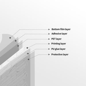 10 Piezas de Adhesivos Decorativos 3D para Pared con Diseño de Mármol, Recortables, para Cocina, Baño y Hogar, Tamaño 12*12 - Product Image 5