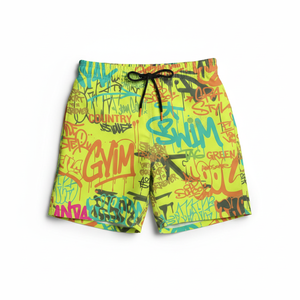 Polyester Custom Pattern <b>Men's</b> Surf Board Short Swim <b>Trunk</b> With Custom Logo Swimsuit <b>Men</b> Casual Beachwear - Product Image 1