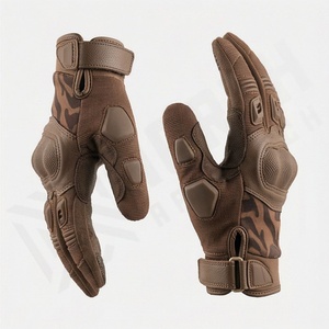 Guantes de Motocicleta Personalizados Estilo Café Racer, de Cuero PU, Resistentes al Viento, Antideslizantes, de Alta Calidad para Invierno - Product Image 3