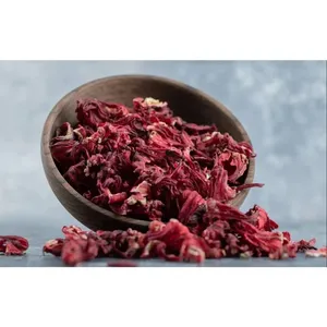 Flores de Hibisco Secas, Hojas Sueltas de Rosella, Té de Hierbas, Flor de la Vida Roja para Mezclas de Té y Bebidas - Product Image 4