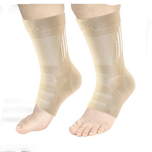High Quality Neoprene Elastic Foot Ankle Sleeves Multicolor Custom Manufacture with Logo for Fitness Wholesale - Product Image 5