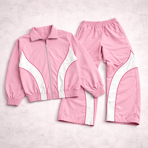 Conjunto Deportivo de Dos Piezas, Chaqueta Cortavientos, Informal, de Invierno, Ligero, Impermeable, para Entrenamiento al Aire Libre, Venta al Por Mayor - Product Image 1