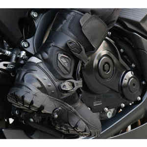 รองเท้าบูทหนังสำหรับขี่มอเตอร์ไซค์ ไซส์ใหญ่พิเศษ สำหรับนักขี่มืออาชีพ กันน้ำ ระบายอากาศได้ดี กันลม - Product Image 6