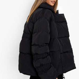 Chaqueta de Plumón Acolchada para Mujer, Diseño Personalizado OEM, con Capucha Ajustable, Chaqueta de Invierno Acolchada - Product Image 6