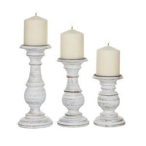 Rustic Wooden <b>Candle</b> Holder Natural Tabletop <b>Candle</b> <b>Stand</b> for Home Decoration Dining Room Centerpiece and Events - Product Image 5