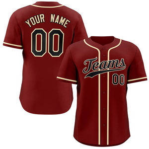 Unisex Custom Youth <b>Baseball</b> Plus Size Jersey Embroidered Logo Breathable Sublimated Team <b>Baseball</b> Shirt Featuring Jersey - Product Image 3