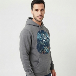 Sudaderas con Capucha Estampadas Premium para Hombre, Ropa Gráfica de Algodón de Alta Calidad con Logotipo Personalizado, Servicio OEM, Talla OEM, Marca Privada - Product Image 5