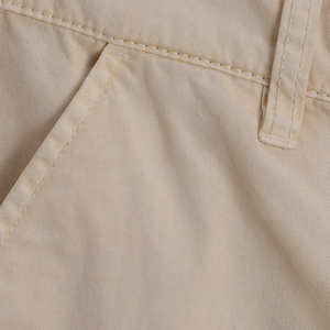 Pantalones Cortos Cargo Casuales para Hombre al por Mayor, 100% Algodón BCI, Color Liso, Estilo Urbano, Ecológicos, Antiarrugas, de Secado Rápido, Disponible para Marca Privada - Product Image 3