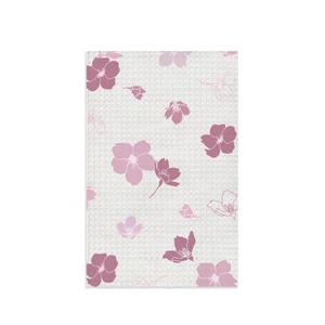 Abstract Multi Colour Embroidered Personalized Sustainable Cotton Home <b>Kitchen</b> All Purpose Golf Napkin Towel Accessories on Sale - Product Image 3