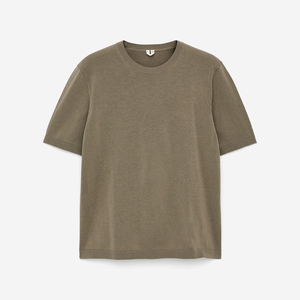 Proveedor de Ropa al por Mayor, Camisetas Extra Grandes Personalizadas de Mezcla de Algodón de 240 g/m², Camisetas con Estampado de Cera Lavadas para Hombre y Mujer - Product Image 1