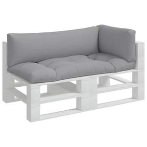 Juego de 3 Cojines Grandes para Pallets de Exterior, 100% Poliéster, Color Gris - Product Image 3