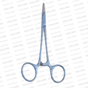 Portaagujas de Titanio Halsey de 5 Pulgadas con Punta de Diamante, Carburo de Tungsteno, para Microcirugía, Cirugía Plástica, Instrumento de Sutura de Vaslcare - Product Image 5