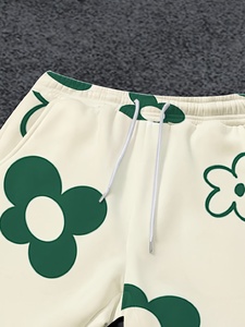 Nouveaux pantalons de survêtement personnalisés de qualité supérieure 2026 avec patchs brodés en forme de croix, en molleton 300 GSM, OEM - Product Image 2