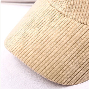 Casquette de baseball ECONEX SPORTS 100% coton toile couleur unie unisexe 6 panneaux ajustée style décontracté printemps automne - Product Image 3
