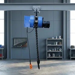 Polipasto Eléctrico de Cadena, Metálico Azul, Control Remoto, 220V, Equipo de Elevación Industrial, 1.5 Toneladas, 4-6 M/min, 1 Año de Garantía - Product Image 6