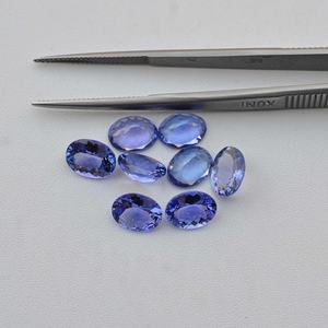 Piedras Preciosas de Tanzanita Natural Facetadas de Corte Ovalado de 4mm 6mm 8mm 10mm, Tanzanita Certificada IGI de Alta Calidad al por Mayor para la Fabricación de Joyas - Product Image 3