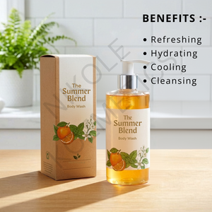 Gel Douche Rafraîchissant et Hydratant Summer Blend – Nettoyage Doux et Soin Corporel Hydratant pour Tous Types de Peau - Product Image 3