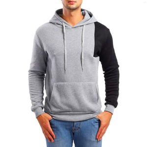 Sudadera con Capucha Extra Grande para Hombre, Personalizada con Sublimación, Sudadera Deportiva, Moda Urbana, Tejido de Poliéster y Algodón, Servicio OEM Disponible - Product Image 3